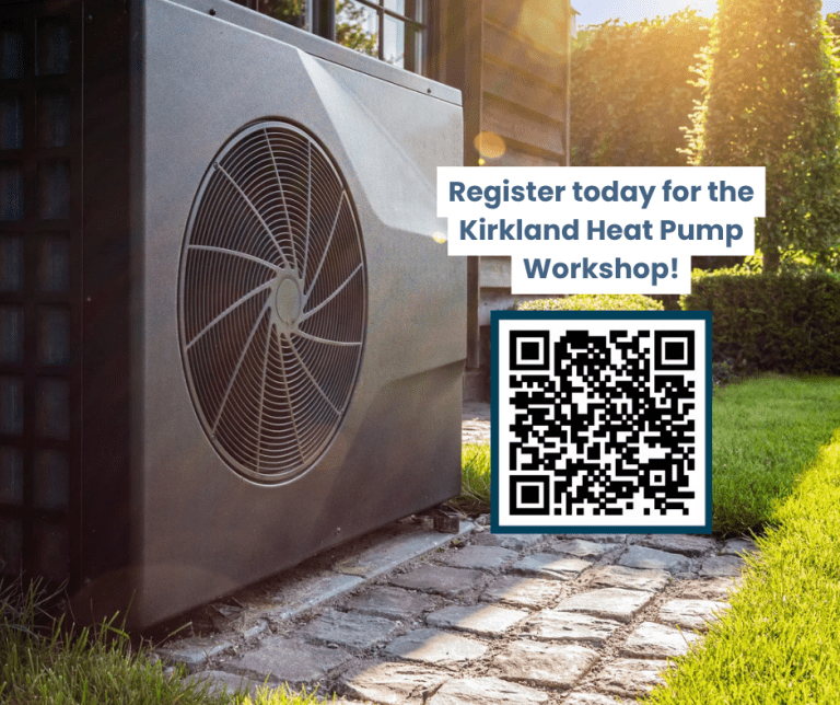 Go Greener at the Kirkland Heat Pump Workshop